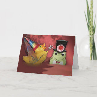 Carte Souhaits d'anniversaire !