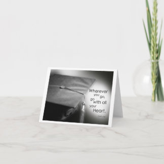 Carte Souhaits d'obtention du diplôme