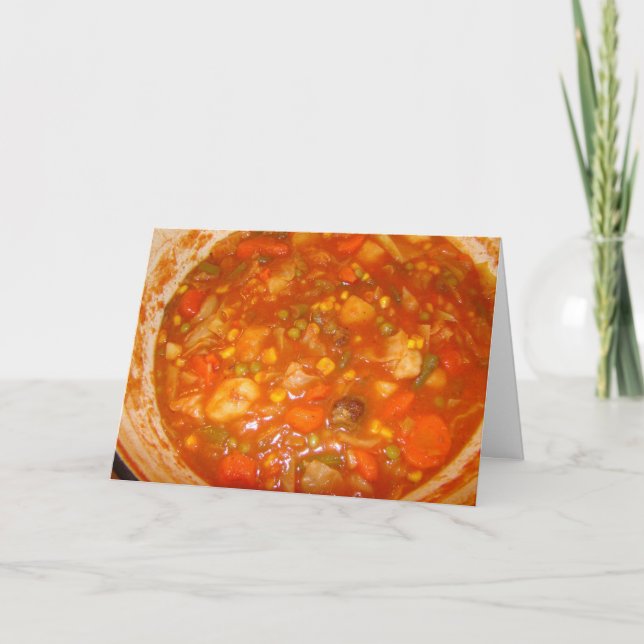 Carte Soupe à arc-en-ciel (Devant)