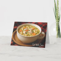 Soupe aux nouilles de poulet se porter bien bientô