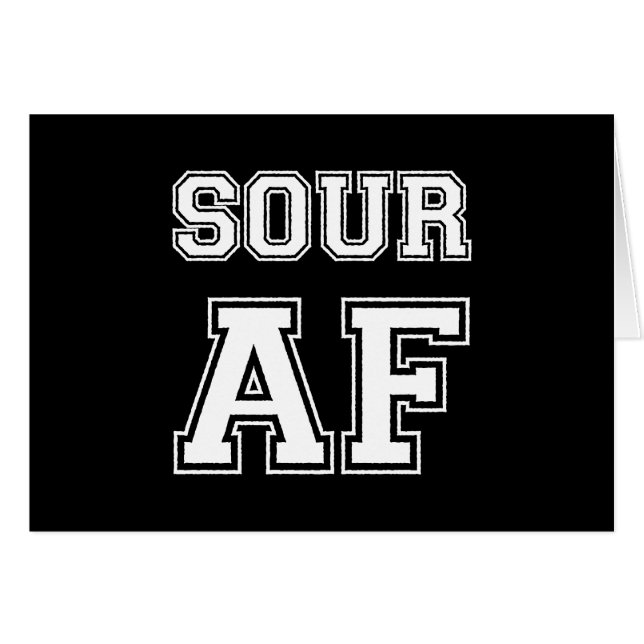 CARTE SOUR AF (Devant horizontal)