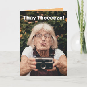 Carte Souriez Drôle Tandis Que Vous Avez Encore Des Dent