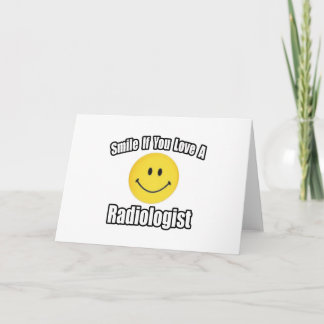 Carte Souriez si vous aimez un radiologue