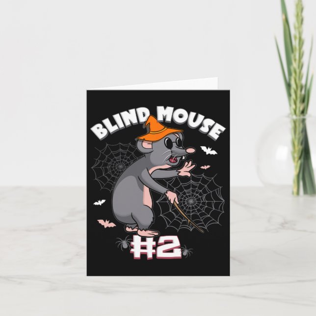 Carte Souris aveugle no 2 Famille du groupe fantôme d'Ha (Devant)