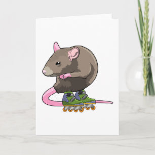 Carte Souris comme Patinage en ligne avec Patins en lign