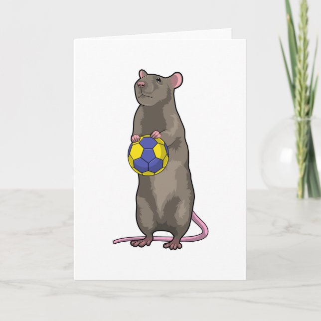 Carte Souris de Handball Sports (Devant)