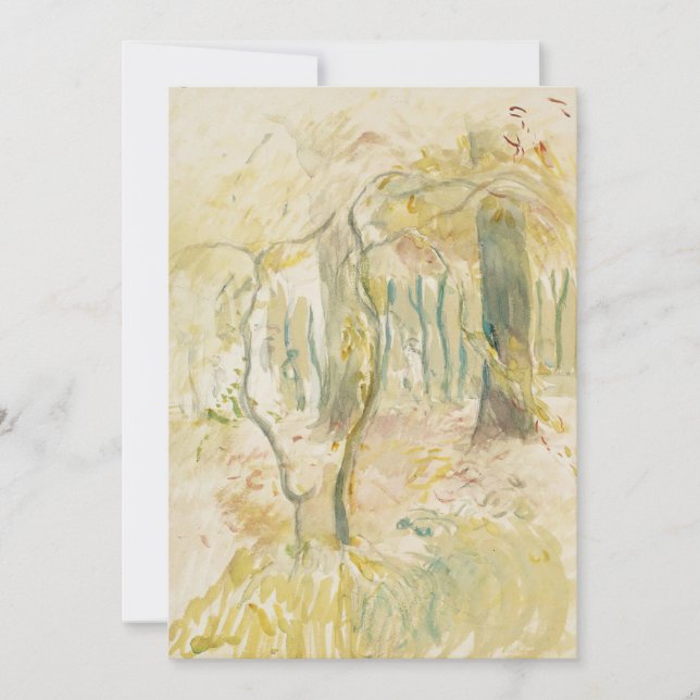 Carte Sous-Bois | Berthe Morisot (Devant)