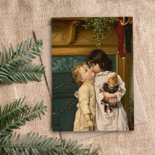 Carte Sous le Mistletoe   Knapp & Co.
