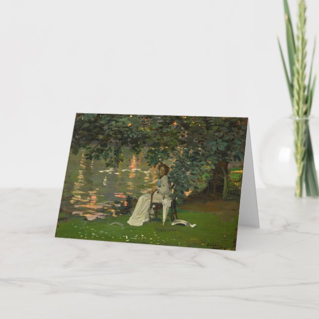Carte Sous Les Arbres, Ranelagh | Sir John Lavery (Devant)