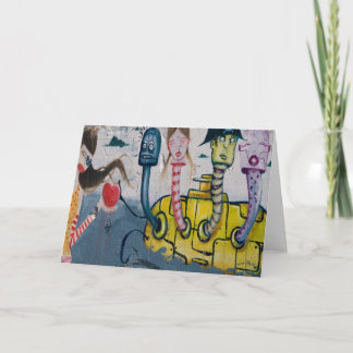 Carte Sous-marin jaune