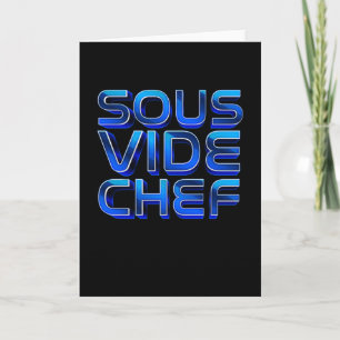 Carte Sous Vide Chef Cuisine Cuisine Cuisine Cuisine Cui