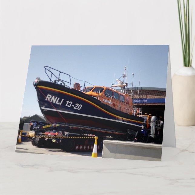 Carte Soutenez le RNLI (Devant)