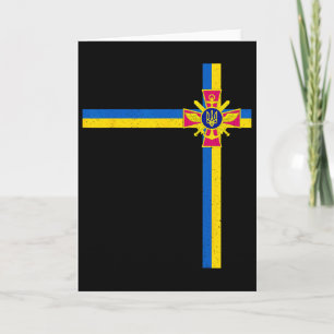 Carte Soutenir le président ukrainien Zelensky disant l'