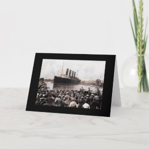 Carte Southhampton partant titanique