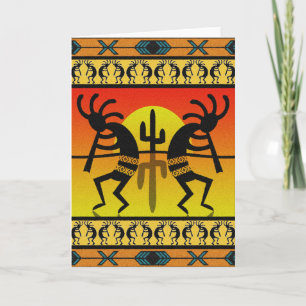 Carte Southwest Design Dancing Kokopelli