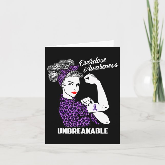 Carte Soutien à la sensibilisation Combattre les femmes  (Devant)