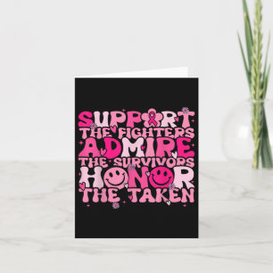 Carte Soutien Admirez Honore Cancer du sein Sensibilisat