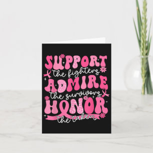 Carte Soutien Admirez Honore Cancer du sein Sensibilisat