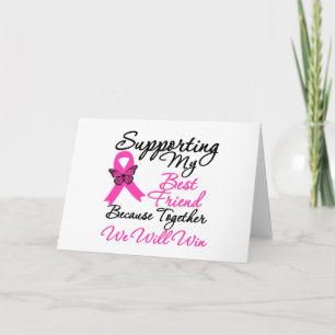 Carte Soutien au cancer du sein (meilleur ami)