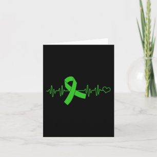 Carte Soutien aux maladies Cartouche de coeur Sensibilis
