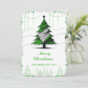 Carte Soutien de Noël à la Palestine
