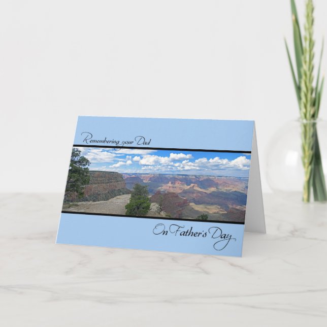 Carte Souvenir de ton père (Devant)