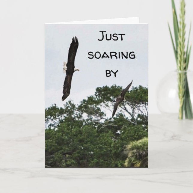 CARTE **SOUVENIR PAR** POUR SOUHAITER UN ANNIVERSAIRE HE (Devant)