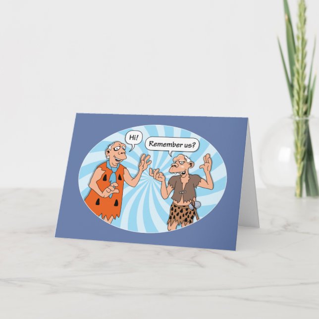 Carte Souvenirs amusants Anniversaire (Devant)