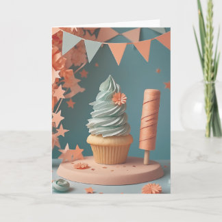 Carte Souvenirs d'anniversaire de jardin chaleureux