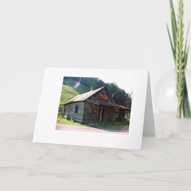 Carte Souvenirs d'une vieille boutique traditionnelle (Devant)