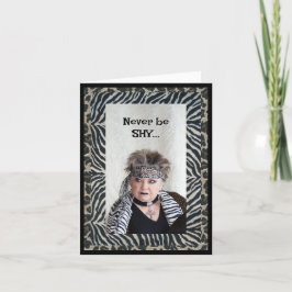 Carte Soyez juste heureux