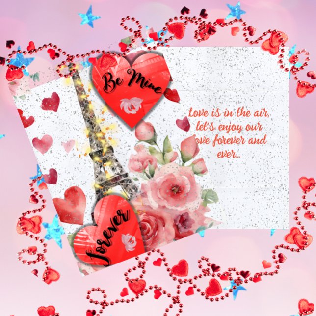 Carte Soyez Mienne Pour Toujours (elegant, modern, chic
)