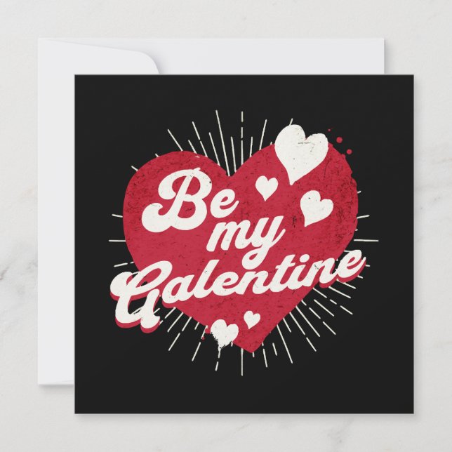 Carte Soyez mon Galentine (Devant)