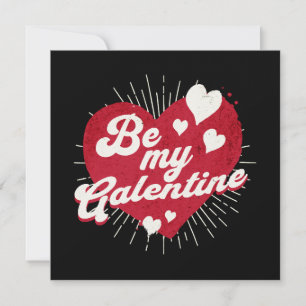 Carte Soyez mon Galentine