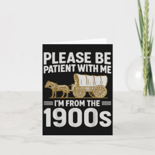 Carte Soyez Patient Avec Moi Je Suis Des Années 1900 Cad