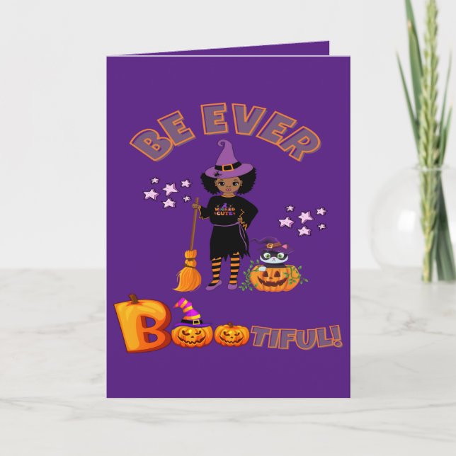 Carte Soyez toujours un bon Halloween (Devant)