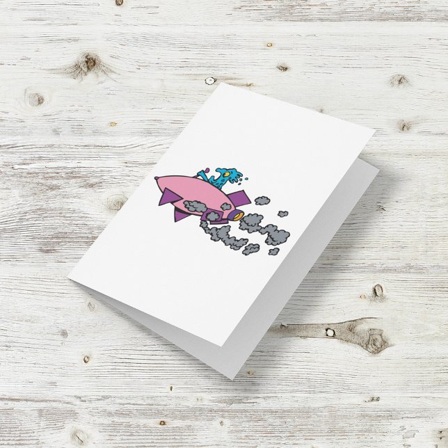 Carte spatiale Alien de dessin animé (Créateur téléchargé)