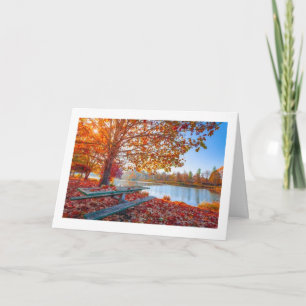 CARTE SPÉCIAL AUTOMNE ANNIVERSAIRE SOUHAITE POUR "VOUS"