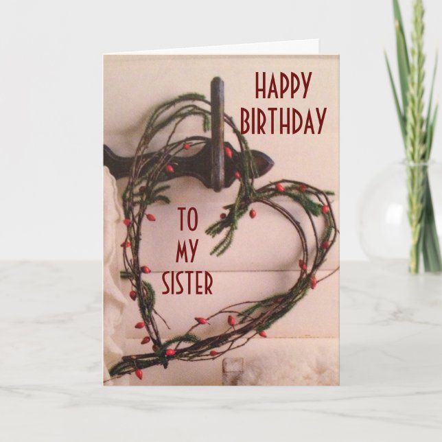 CARTE SPECIAL DAY LIKE YOU ON YOUR BIRTHDAY SISTER (Devant)