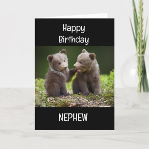 CARTE SPÉCIAL *NEPHEW* POUR VOTRE ANNIVERSAIRE!