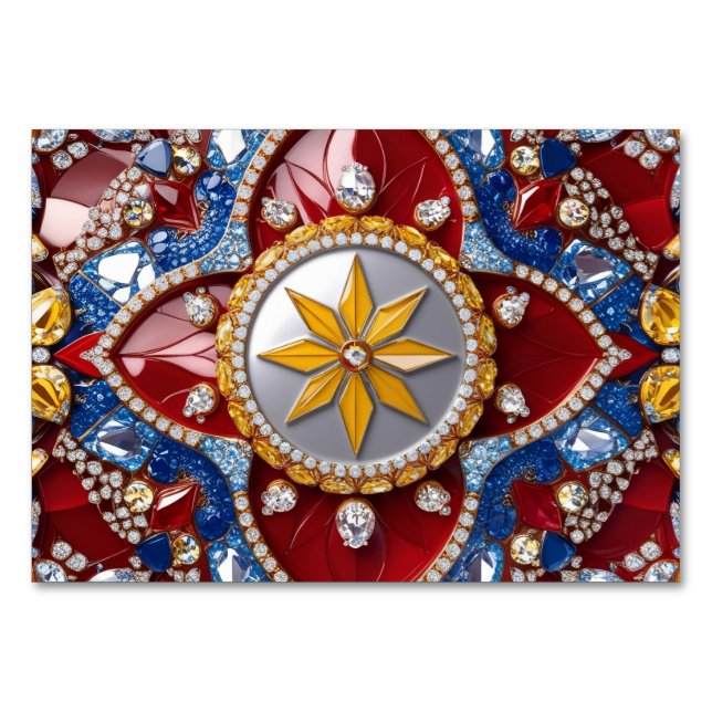 Carte spéciale avec couleurs colombiennes (Devant)