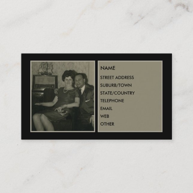 CARTE SPÉCIALE DE PROFIL DE COUPLES++ (Devant)