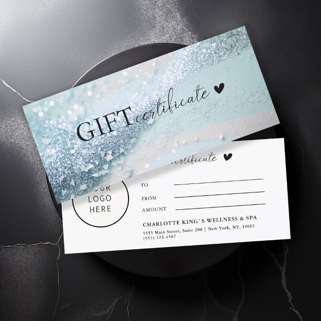 Carte Spécifique au client, Logo, Parties scintillant, E (Créateur téléchargé)