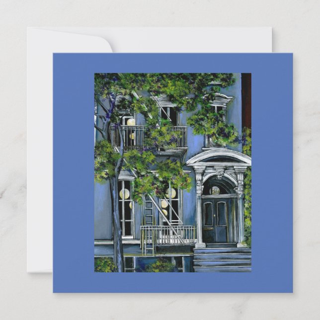 Carte Sphère lumineuse de l'intérieur, New York (Devant)