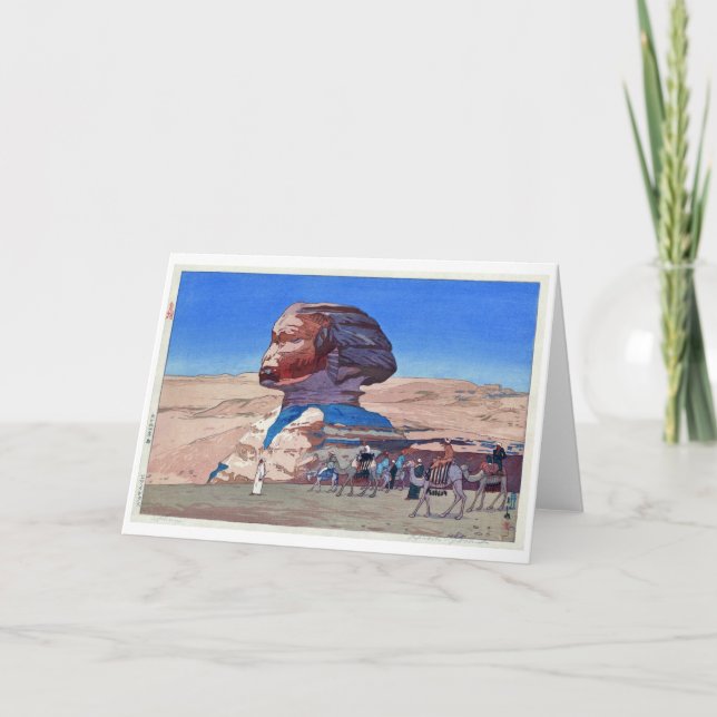 Carte Sphinx (jour), Hiroshi Yoshida (Devant)