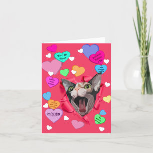 Carte Sphynx Valentine