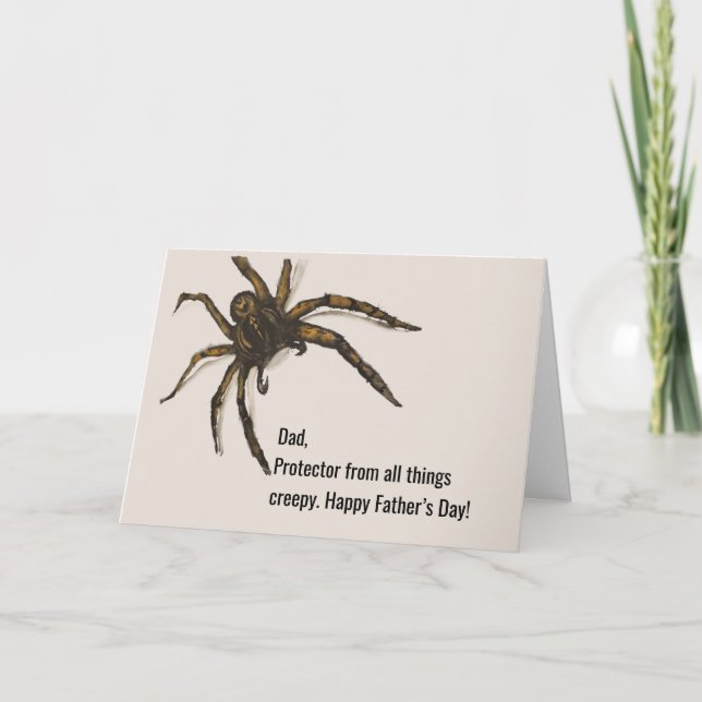 Carte Spider personnalisée (Devant)