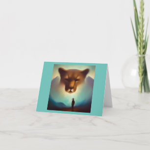Carte Spirit Animal Mountain Lion 3