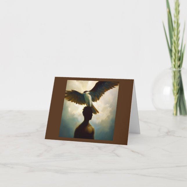 Carte Spirit Animal Osprey 1 (Devant)