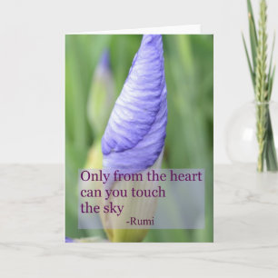 Carte Spirituelle Iris Inspirationnelle Rumi
